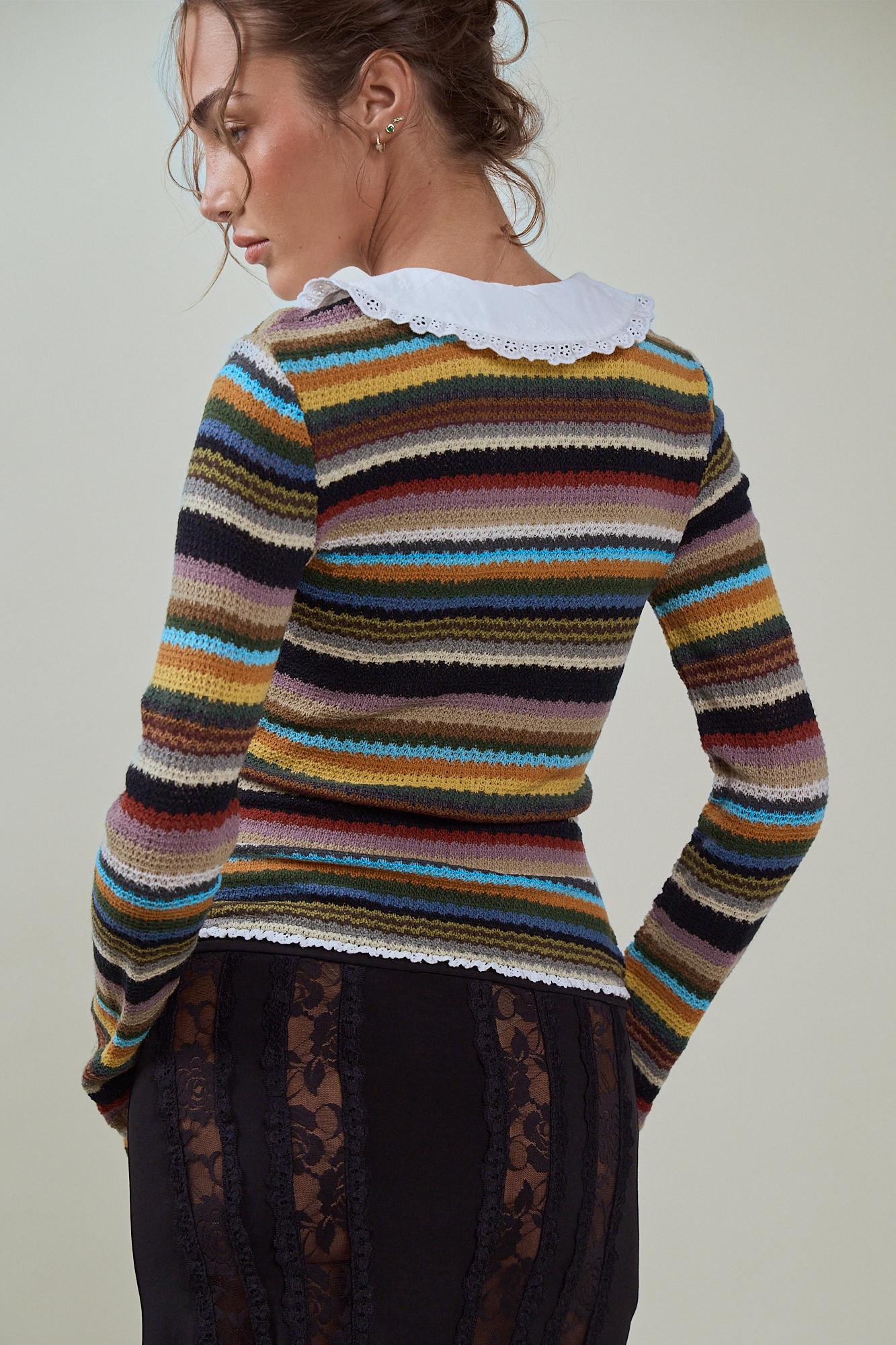 EDITH CARDIGAN - RIO STRIPE