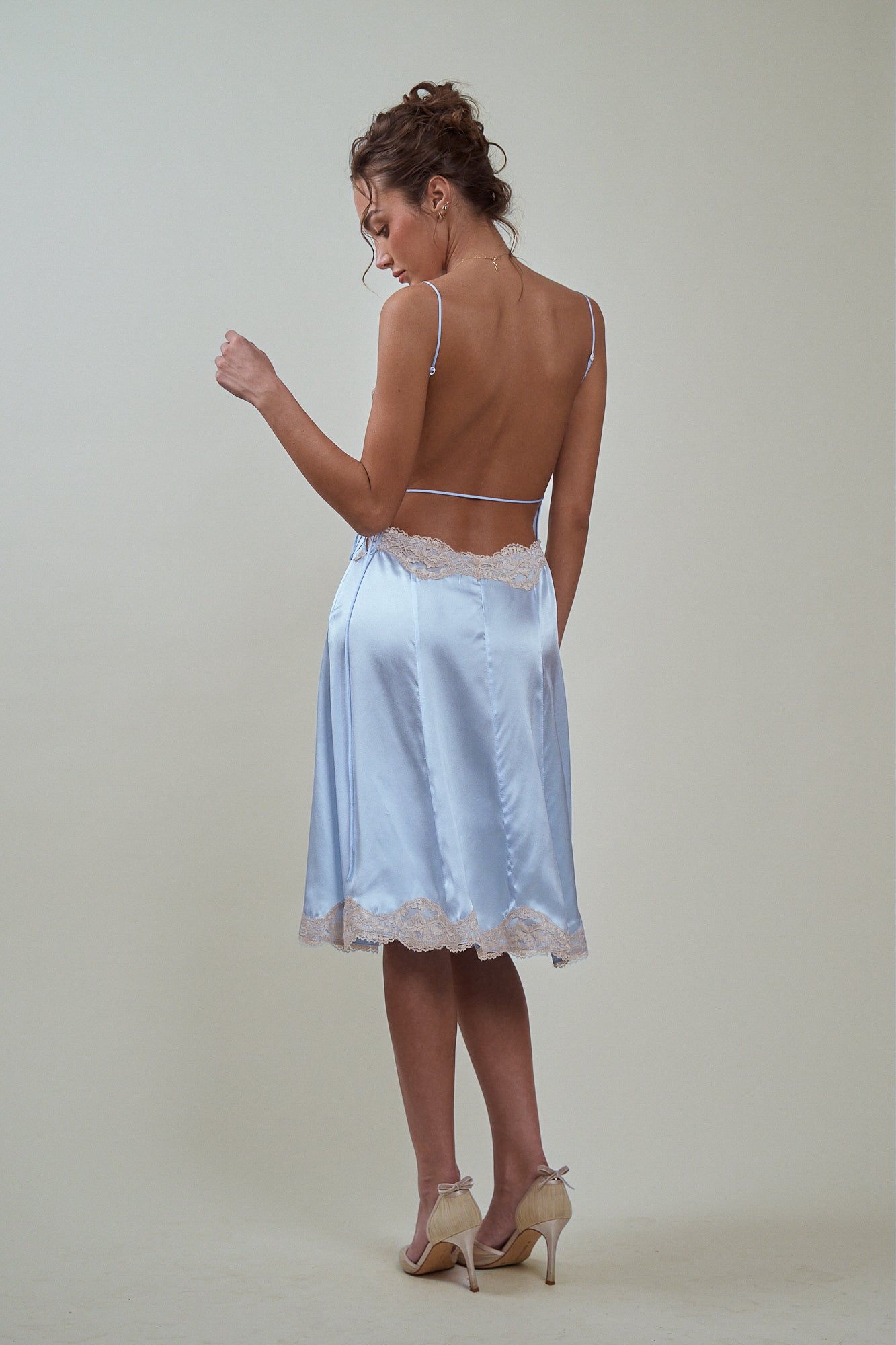IRIS DRESS - BABY BLUE