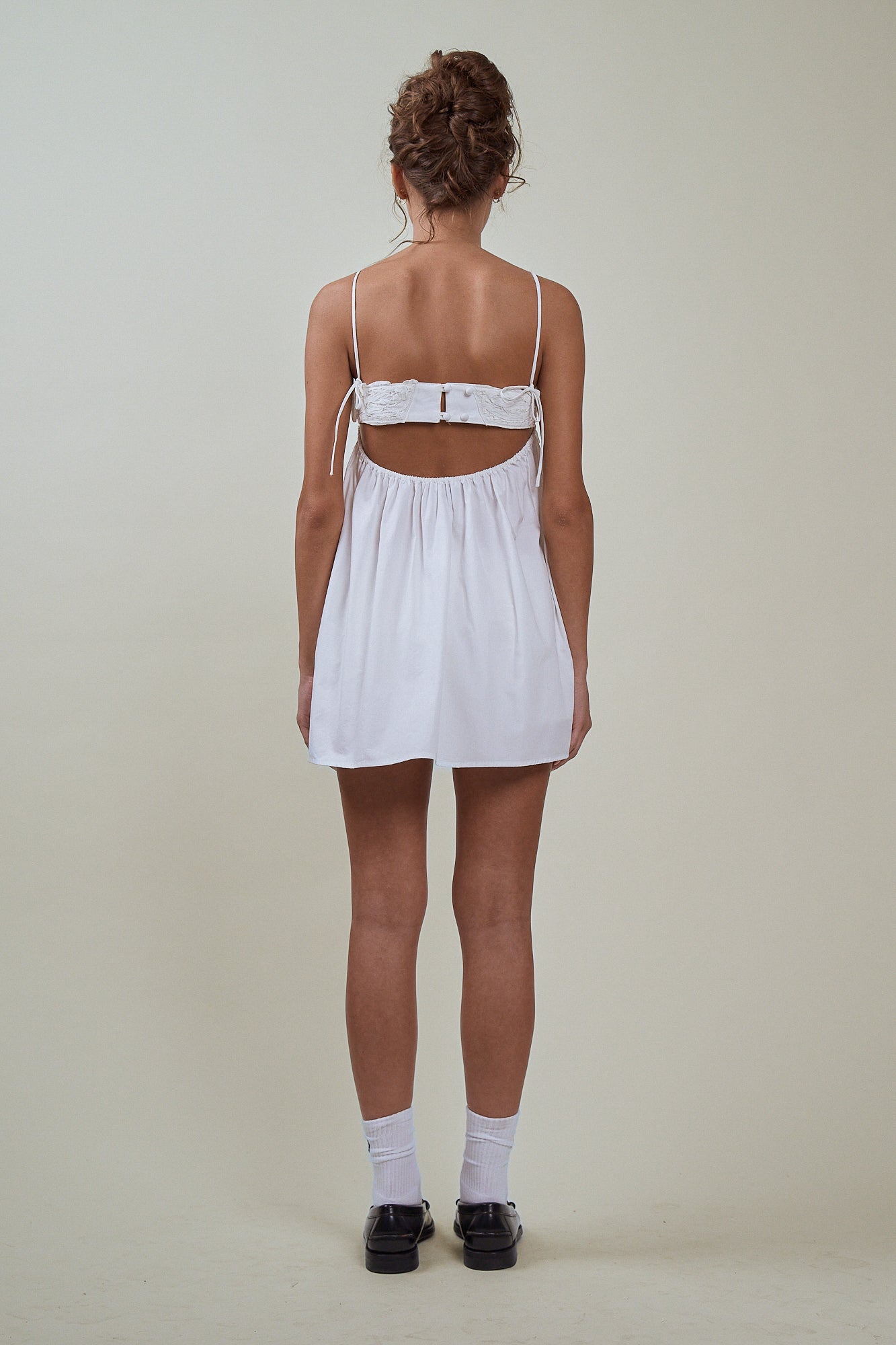 JUNIPER DRESS - WHITE EMBROIDERY