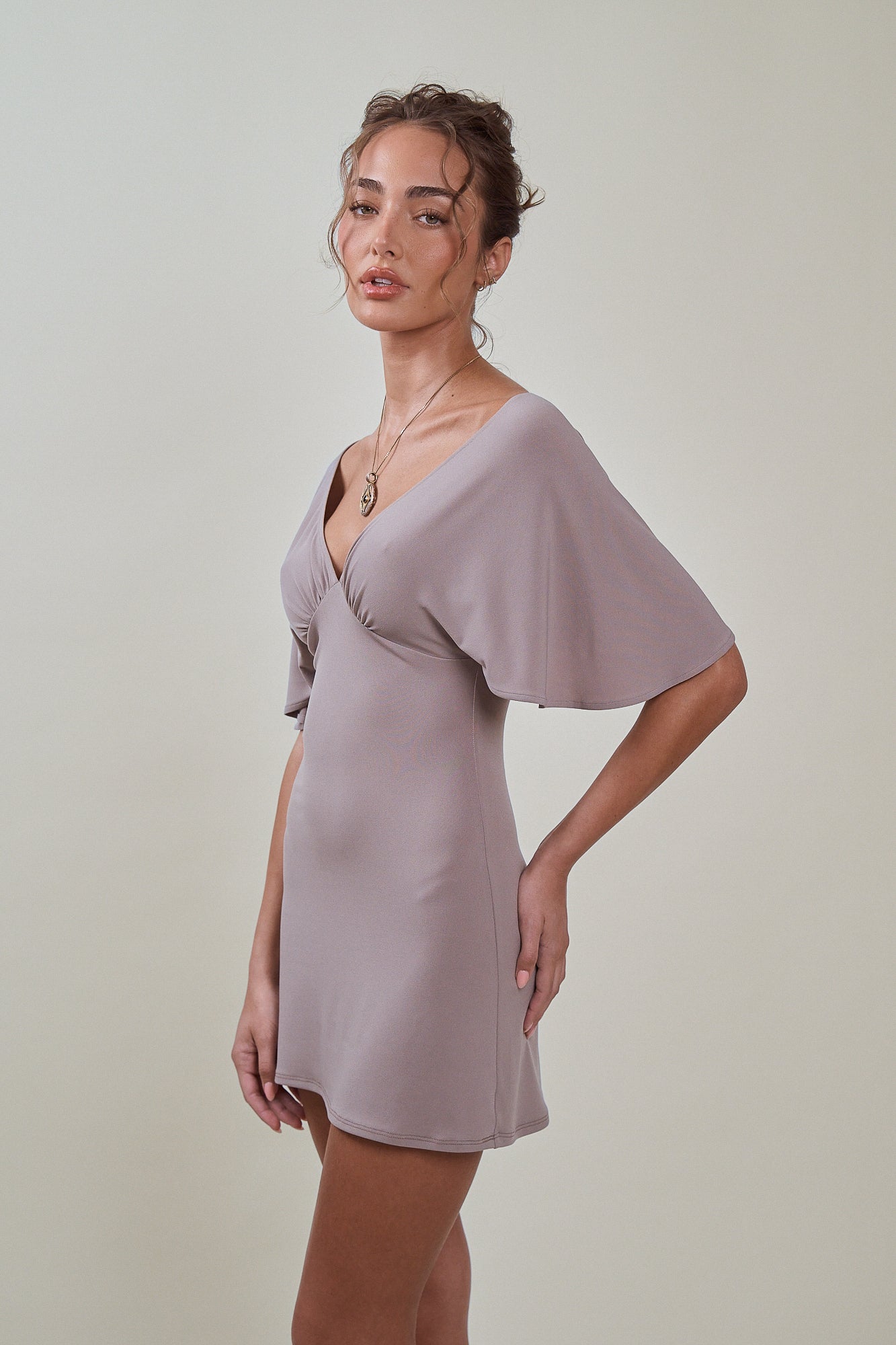 ALISIA DRESS - AMETHYST