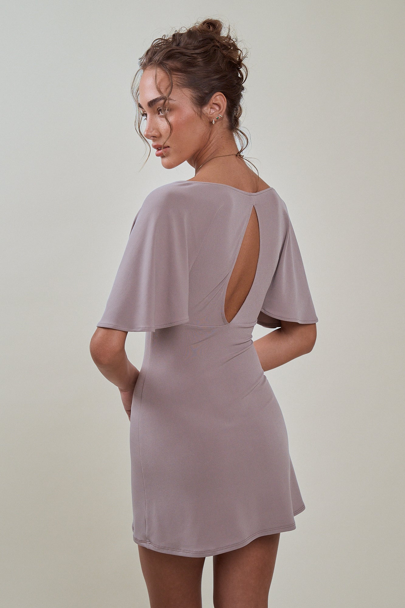 ALISIA DRESS - AMETHYST