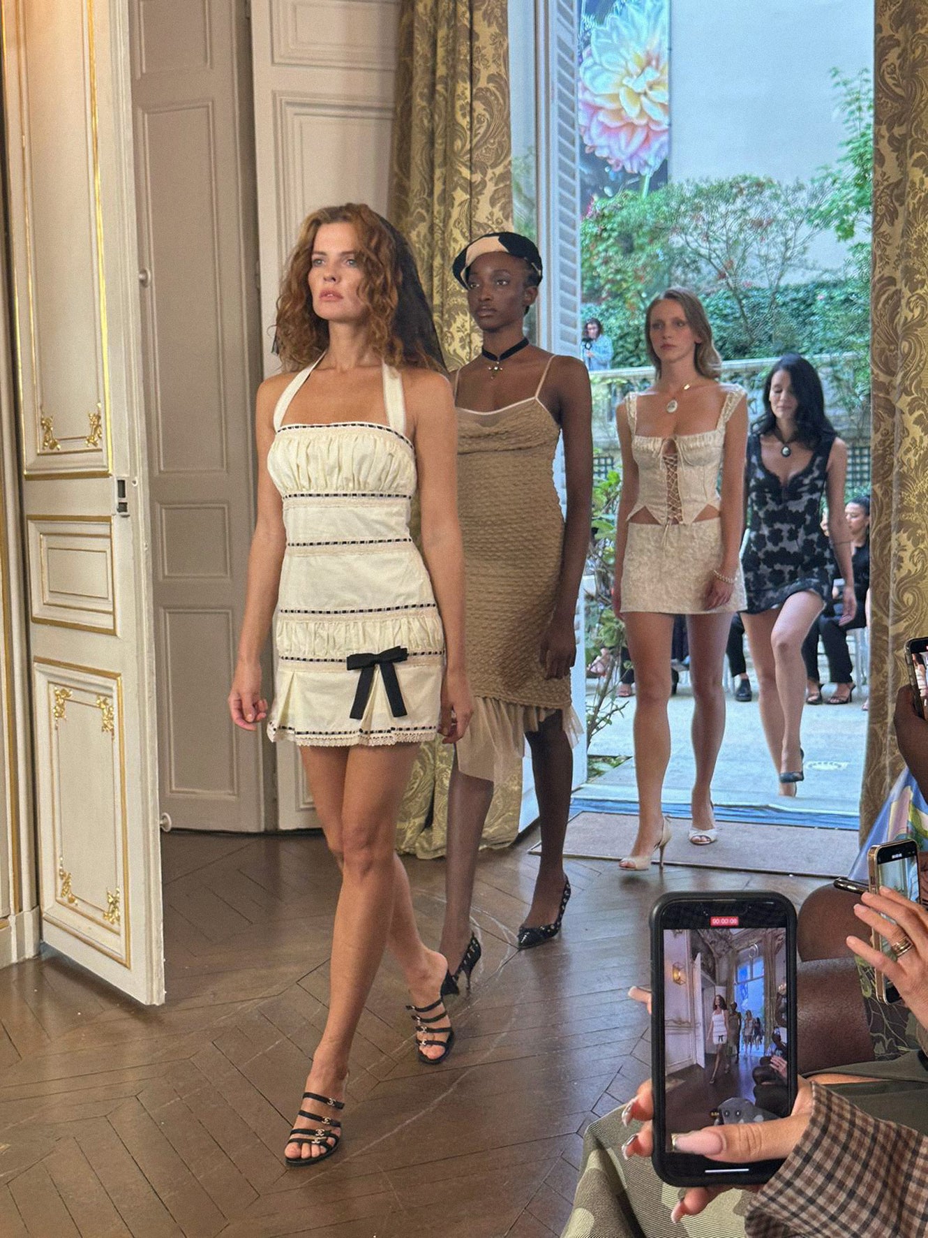 FRANCINE DRESS - IVORY