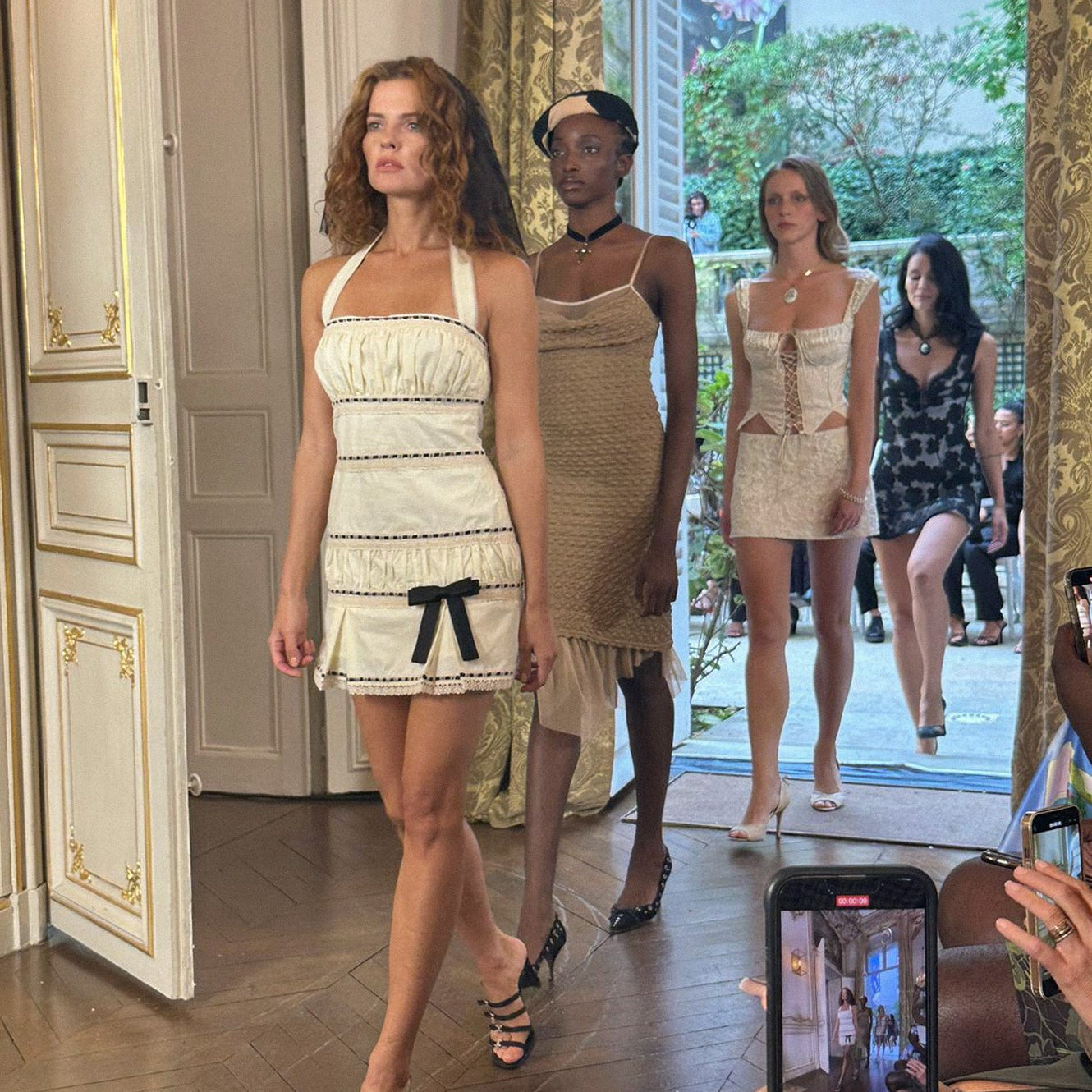 FRANCINE DRESS - IVORY
