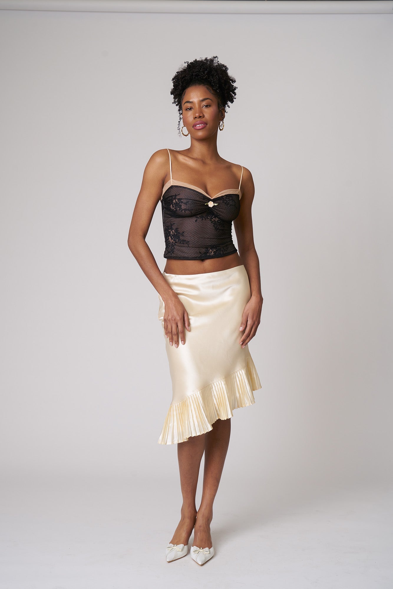 ANNABELLE SKIRT - IVORY - FAIT PAR FOUTCH