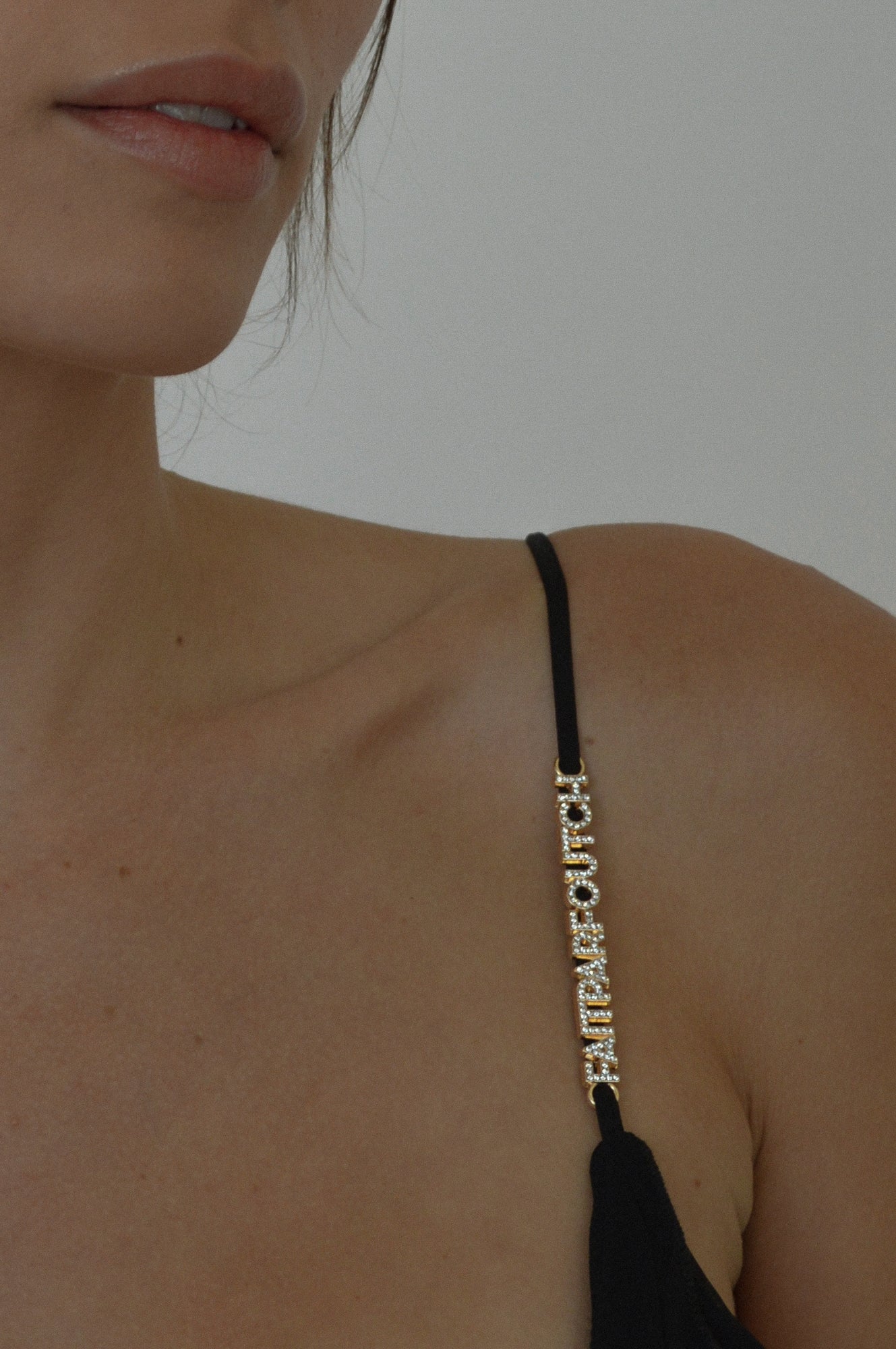 CHARLOTTE BRA TOP - BLACK - FAIT PAR FOUTCH