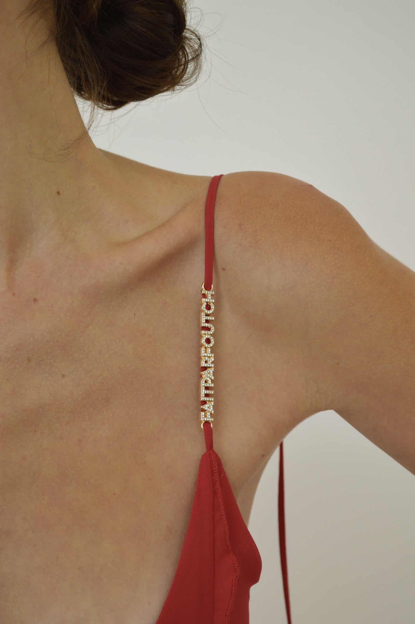CHARLOTTE BRA TOP - SCARLET - FAIT PAR FOUTCH