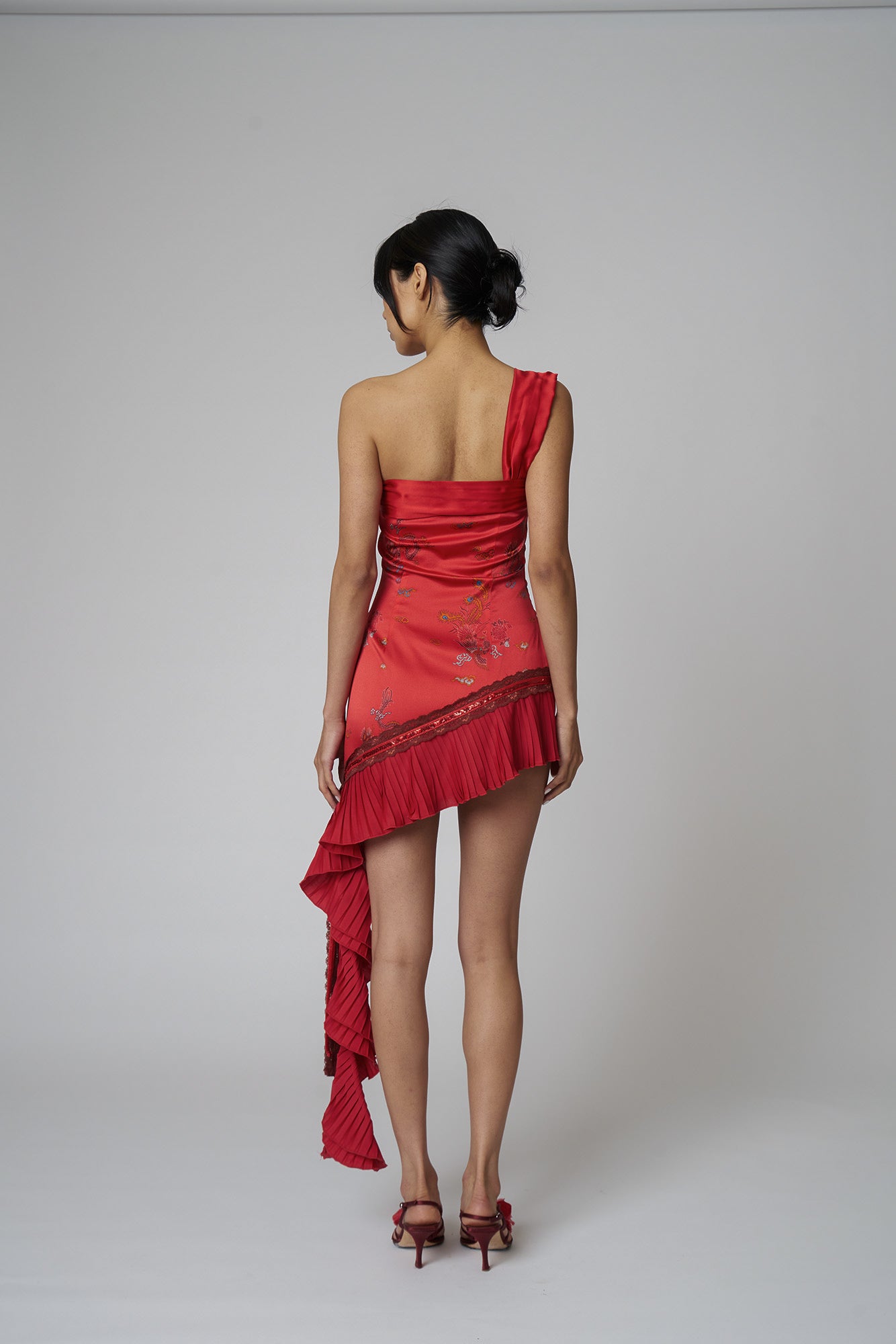 ELOISE DRESS - RUBY - FAIT PAR FOUTCH