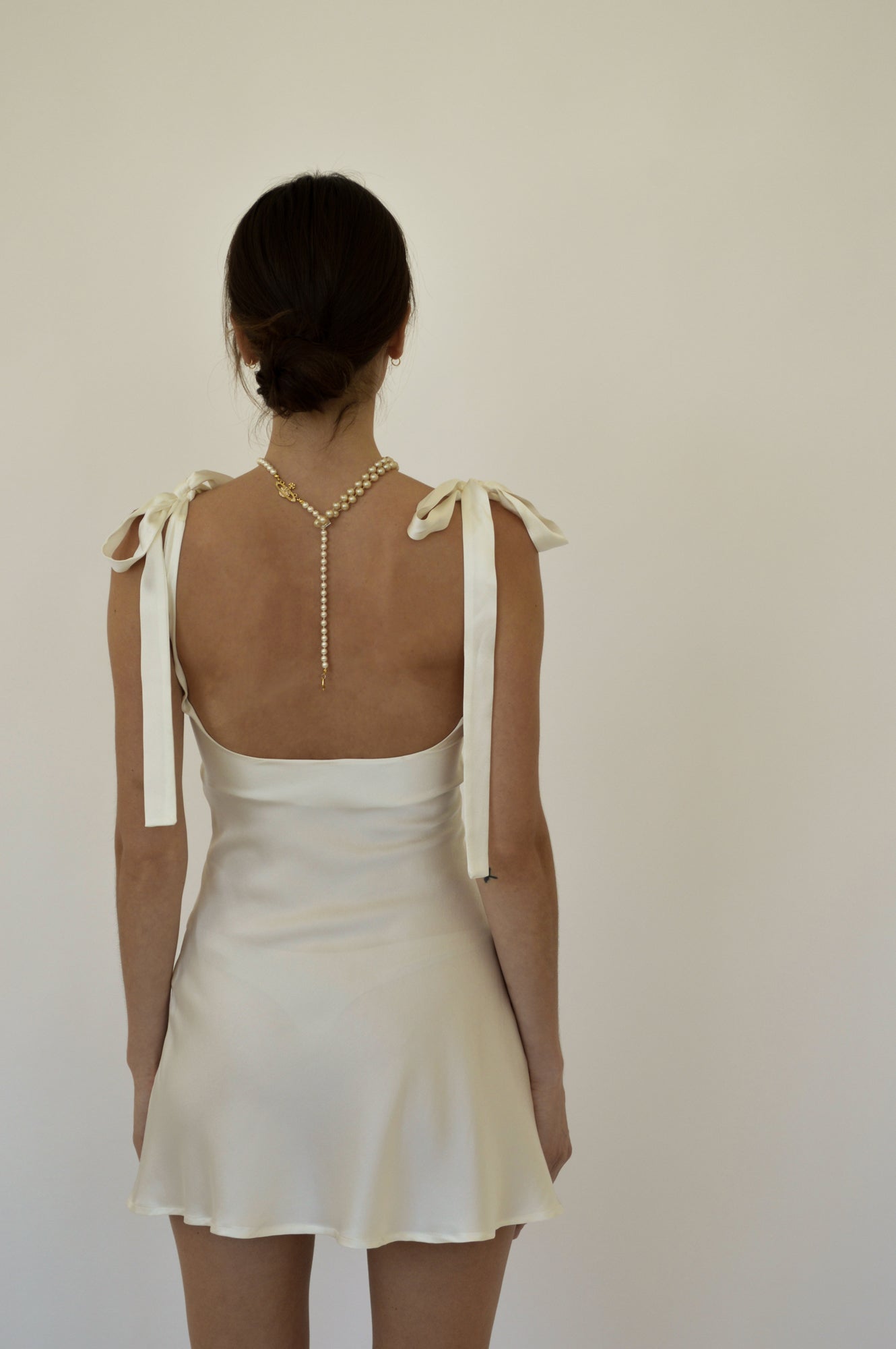 GISELLE DRESS - IVORY - FAIT PAR FOUTCH