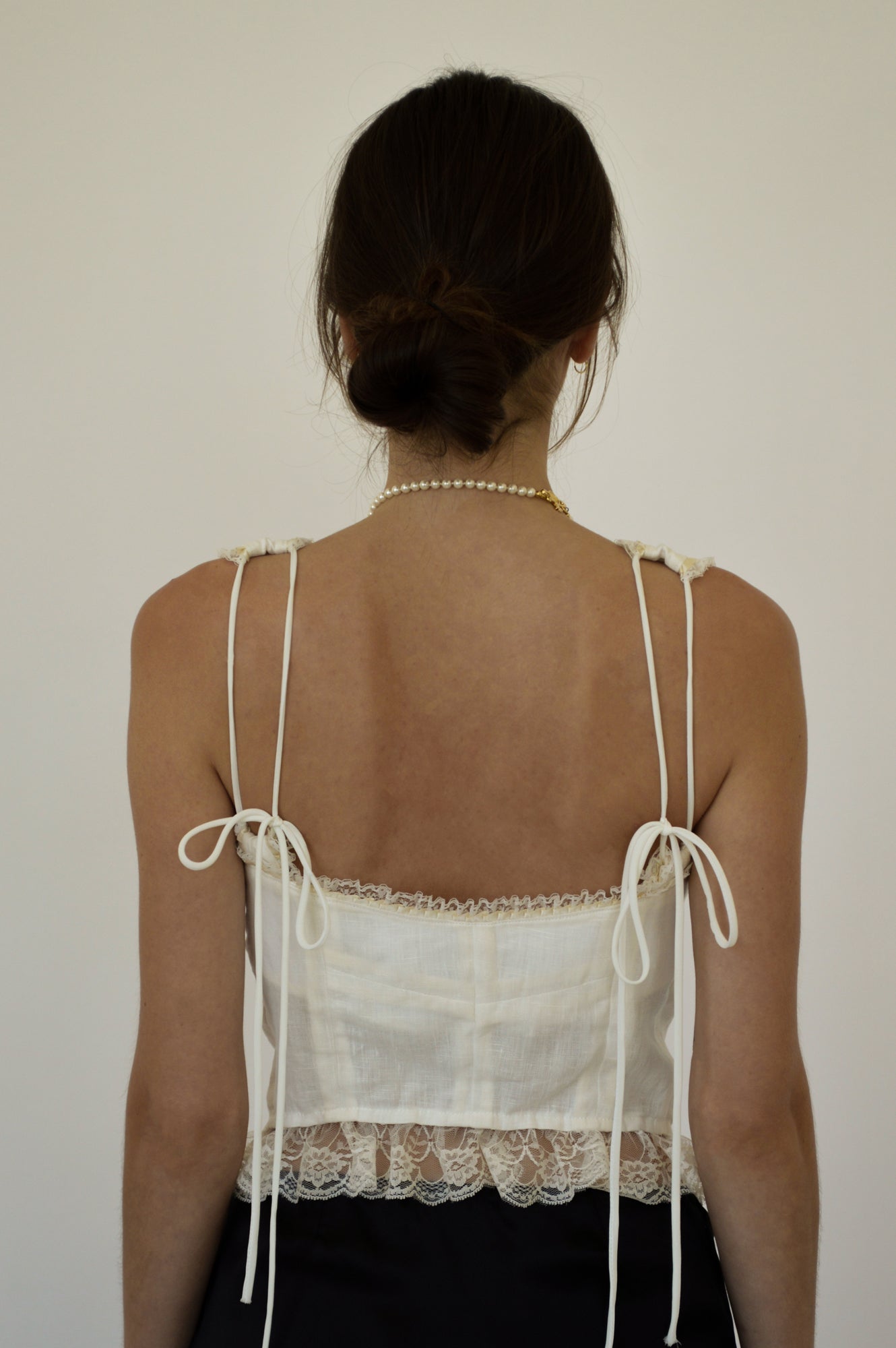 RENEE TOP - IVORY - FAIT PAR FOUTCH