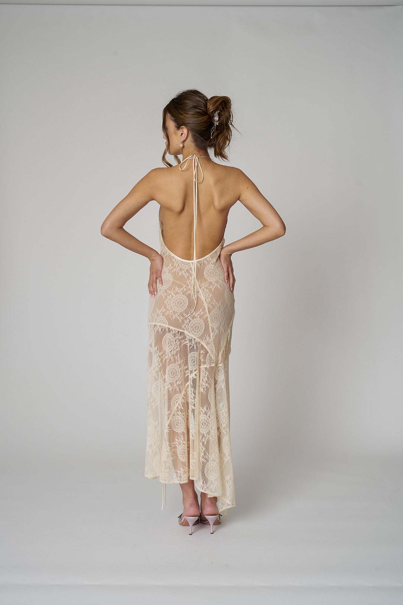 ROSSALI DRESS - COTTON CANDY LACE - FAIT PAR FOUTCH