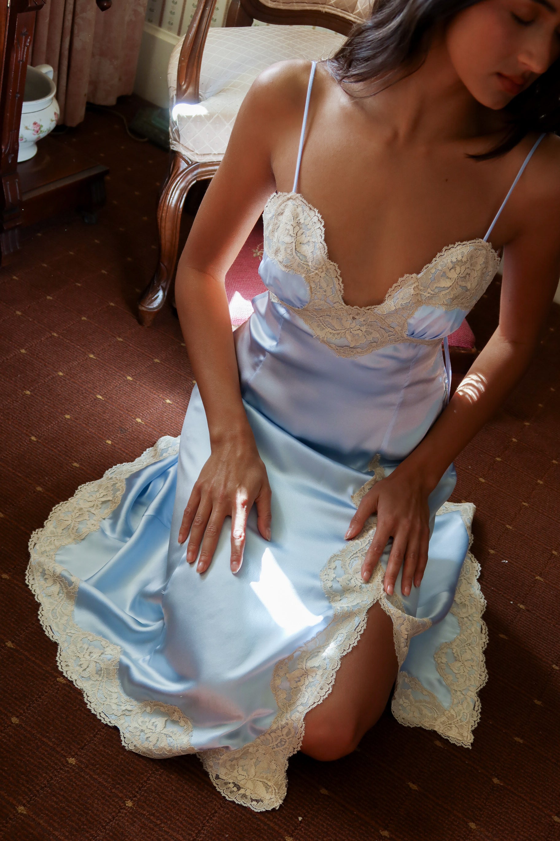 IRIS DRESS - BABY BLUE