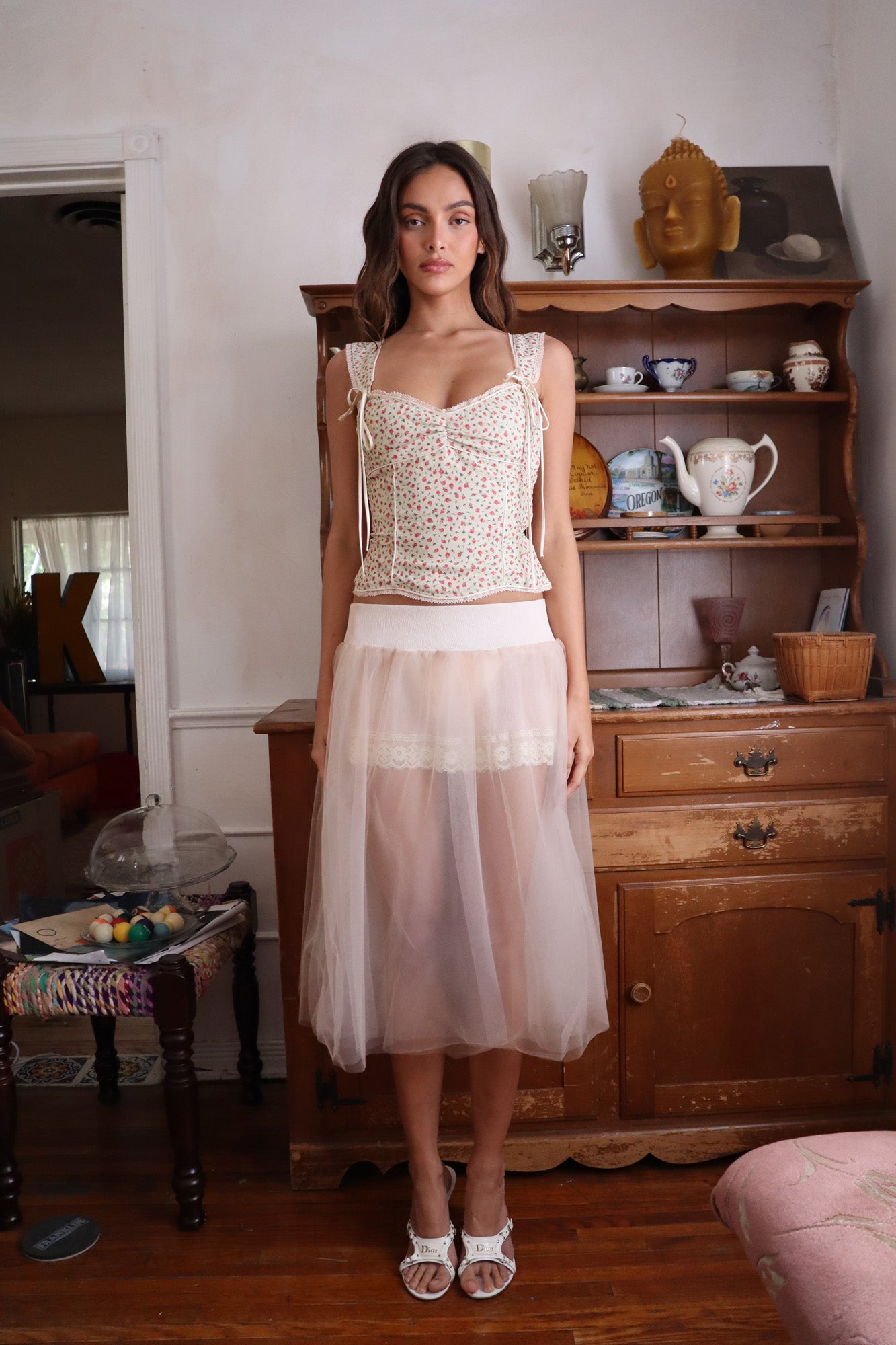 MARILYN SKIRT - BLUSH