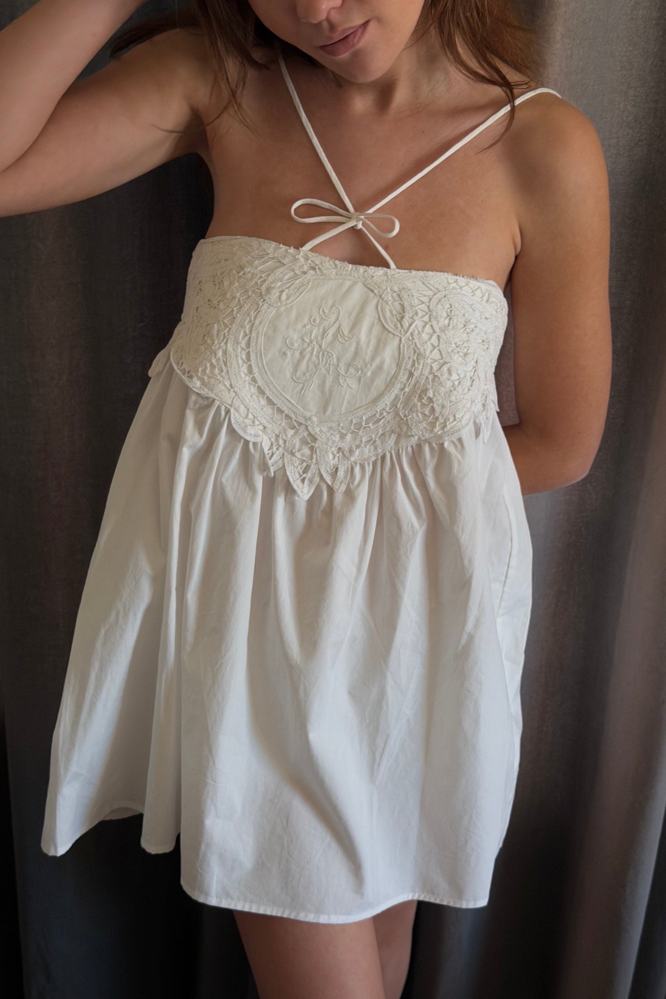 JUNIPER DRESS - WHITE EMBROIDERY