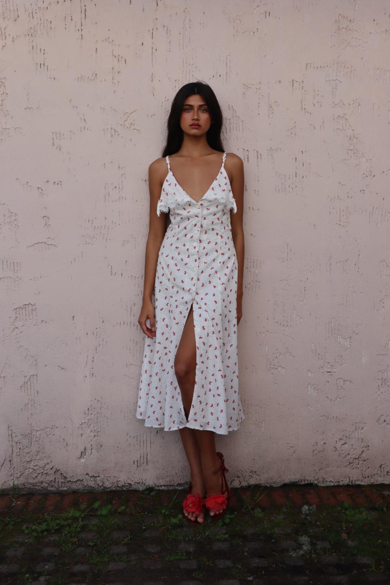 AVERY DRESS - RED POPPY