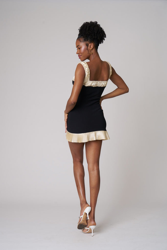 BRIELLE DRESS - NOIR - FAIT PAR FOUTCH