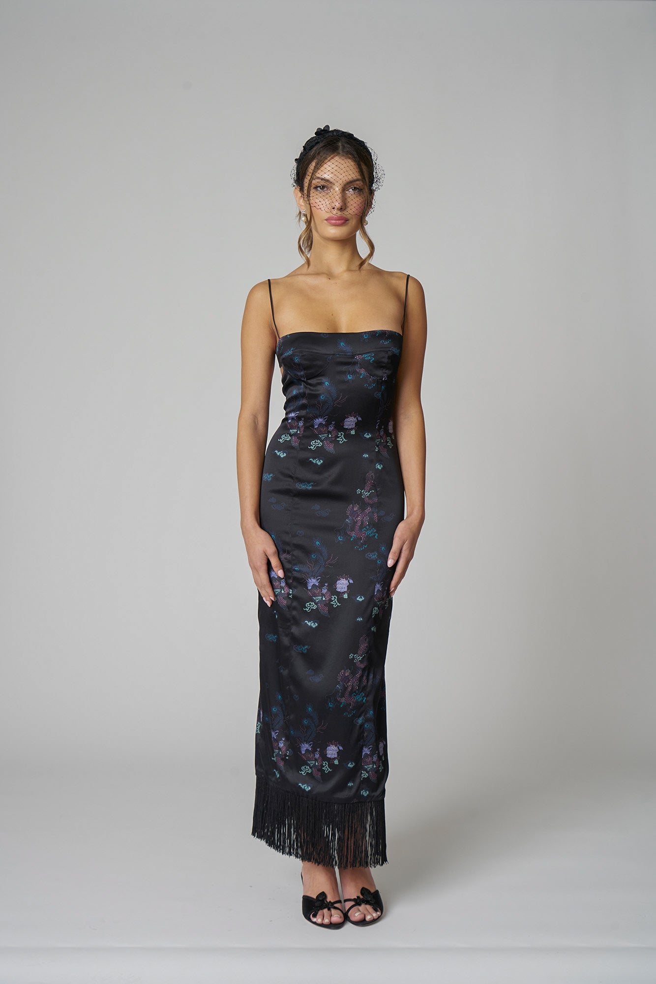 JOSEPHINE DRESS - NOIR - FAIT PAR FOUTCH