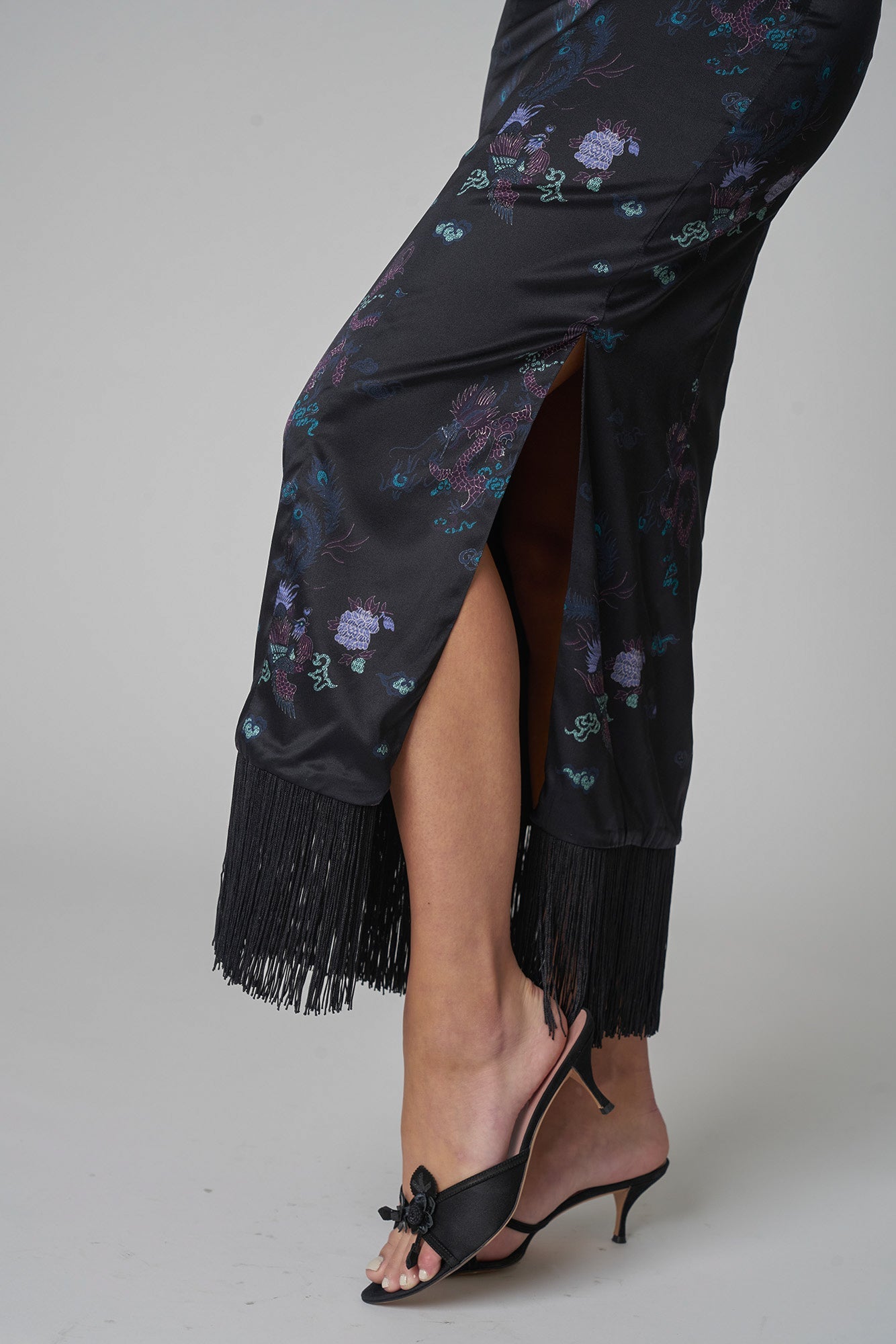 JOSEPHINE DRESS - NOIR - FAIT PAR FOUTCH