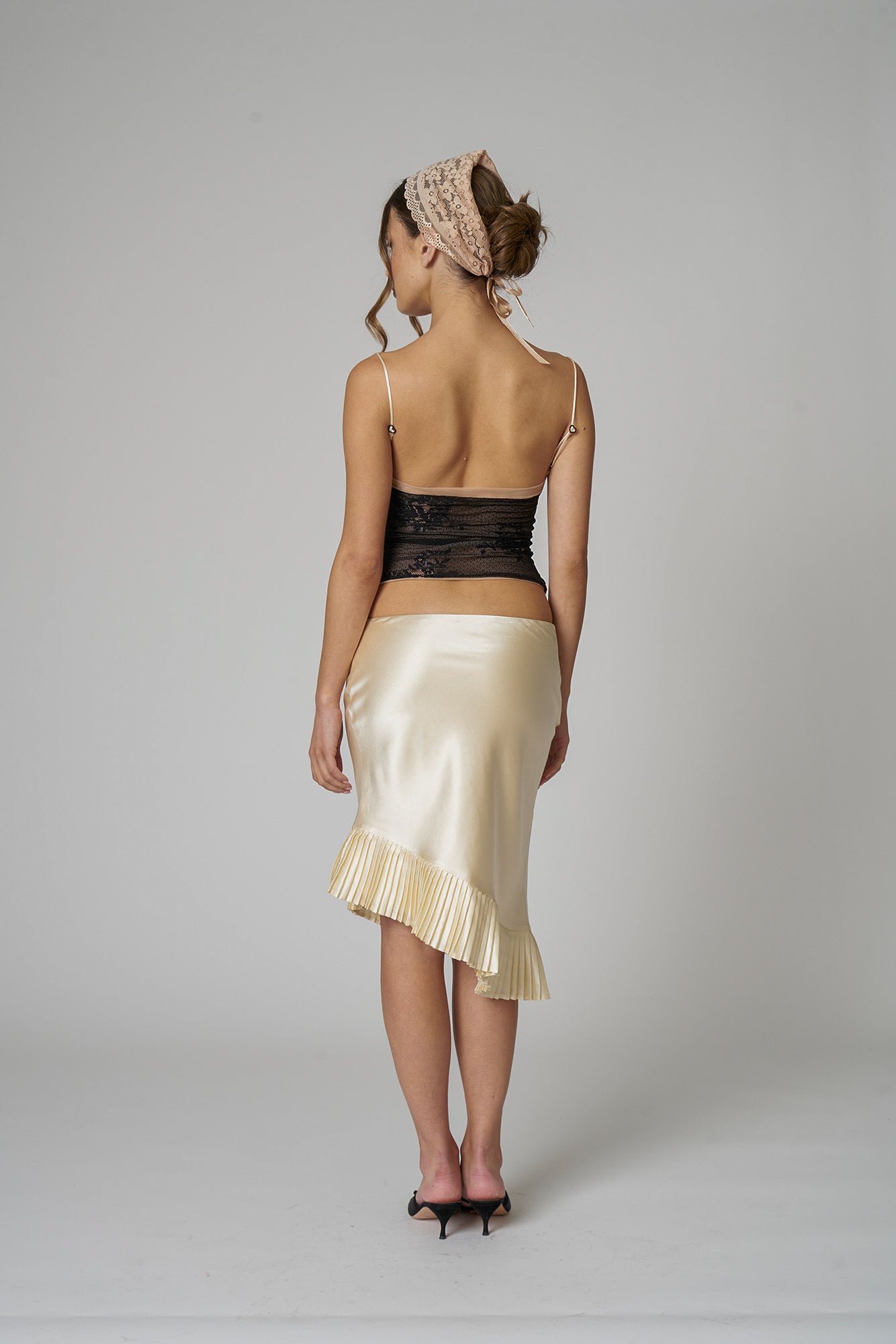 SILVI CAMI - EBONY LACE - FAIT PAR FOUTCH